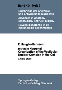 Abbildung von: Intrinsic Neuronal Organization of the Vestibular Nuclear Complex in the Cat - Springer