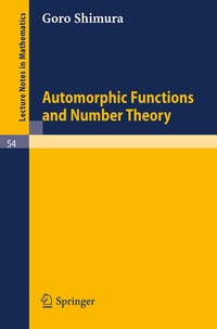 Abbildung von: Automorphic Functions and Number Theory - Springer