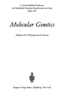 Cover: Molecular Genetics - Springer