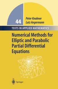 Enlarge image Cover: Numerical Methods for Elliptic and Parabolic Partial Differential Equations - Springer