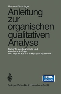 Abbildung von: Anleitung zur organischen qualitativen Analyse - Springer