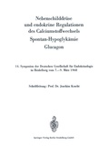 Cover: Nebenschilddr&uuml;se und endokrine Regulationen des Calciumstoffwechsels - Springer