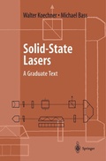 Cover: Solid-State Lasers - Springer