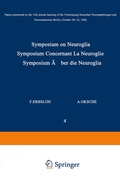 Cover: Symposium on Neuroglia / Symposium Concernant La Neuroglie / Symposium &uuml;ber die Neuroglia - Springer