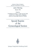 Cover: Joint Meeting, Munich 1968 - Springer