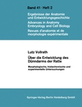 Cover: &Uuml;ber die Entwicklung des D&uuml;nndarms der Ratte - Springer