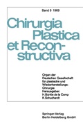 Cover: Organ der Deutschen Gesellschaft f&uuml;r Plastische und Wiederherstellungs-Chirurgie - Springer