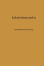 Cover: Real and Abstract Analysis - Springer