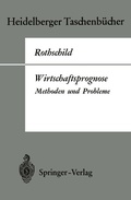 Cover: Wirtschaftsprognose - Springer