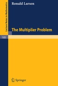 Cover: The Multiplier Problem. - Springer