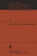 Cover: Heuristische Planungsmethoden - Springer