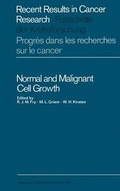 Cover: Normal and Malignant Cell Growth - Springer