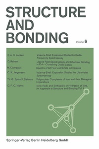 Enlarge image Cover: Structure and Bonding - Springer