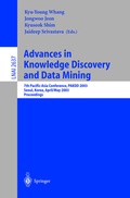 Cover: Advances in Knowledge Discovery and Data Mining - Springer