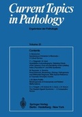 Cover: Current Topics in Pathology - Springer