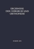 Cover: Ergebnisse Der Chirurgie Und Orthopadie - Springer