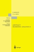 Cover: Abstract Harmonic Analysis - Springer