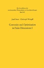 Cover: Convexity and Optimization in Finite Dimensions I - Springer