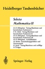 Cover: Selecta Mathematica II - Springer