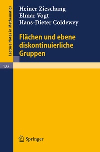 Abbildung von: Flächen und ebene diskontinuierliche Gruppen - Springer