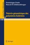 Cover: Theorie Geometrique des Polynomes Euleriens - Springer