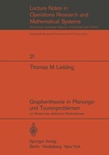 Cover: Graphentheorie in Planungs- und Tourenproblemen - Springer