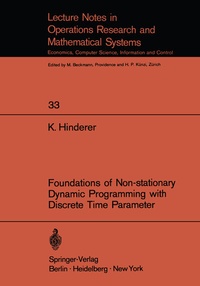 Abbildung von: Foundations of Non-stationary Dynamic Programming with Discrete Time Parameter - Springer