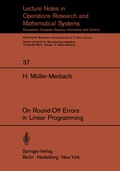 Cover: On Round-Off Errors in Linear Programming - Springer