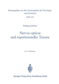 Cover: Nervus opticus und experimentelles Trauma - Springer