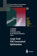 Cover: Large-Scale PDE-Constrained Optimization - Springer