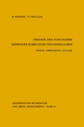 Cover: Theorie der Funktionen mehrerer komplexer Ver&auml;nderlichen - Springer