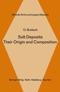 Cover: Salt Deposits Their Origin and Composition - Springer