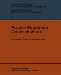 Enlarge image Cover: Protein Sequence Determination - Springer