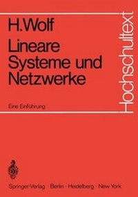 Enlarge image Cover: Lineare Systeme und Netzwerke - Springer