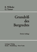 Cover: Grundri&szlig; des Bergrechts - Springer