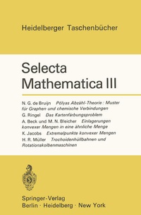Enlarge image Cover: Selecta Mathematica III - Springer