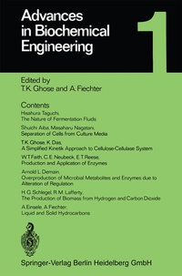 Enlarge image Cover: Advances in Biochemical Engineering - Springer