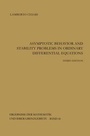 Cover: Asymptotic Behavior and Stability Problems in Ordinary Differential Equations - Springer