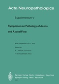 Cover: Symposium on Pathology of Axons and Axonal Flow - Springer