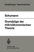 Cover: Grundz GE Der Mikro Konomischen Theorie - Springer