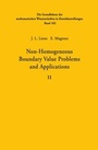 Cover: Non-Homogeneous Boundary Value Problems and Applications - Springer