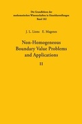 Cover: Non-Homogeneous Boundary Value Problems and Applications - Springer