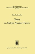 Cover: Topics in Analytic Number Theory - Springer