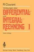 Cover: Vorlesungen &uuml;ber Differential- und Integralrechnung - Springer