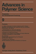 Cover: Advances in Polymer Science - Springer