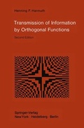 Cover: Transmission of Information by Orthogonal Functions - Springer