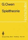 Cover: Spieltheorie - Springer