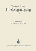 Cover: Vortr&auml;ge der Erlanger Physiologentagung 1970 - Springer