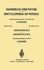 Cover: Geophysics III/Geophysik III - Springer