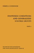 Cover: Finiteness Conditions and Generalized Soluble Groups - Springer
